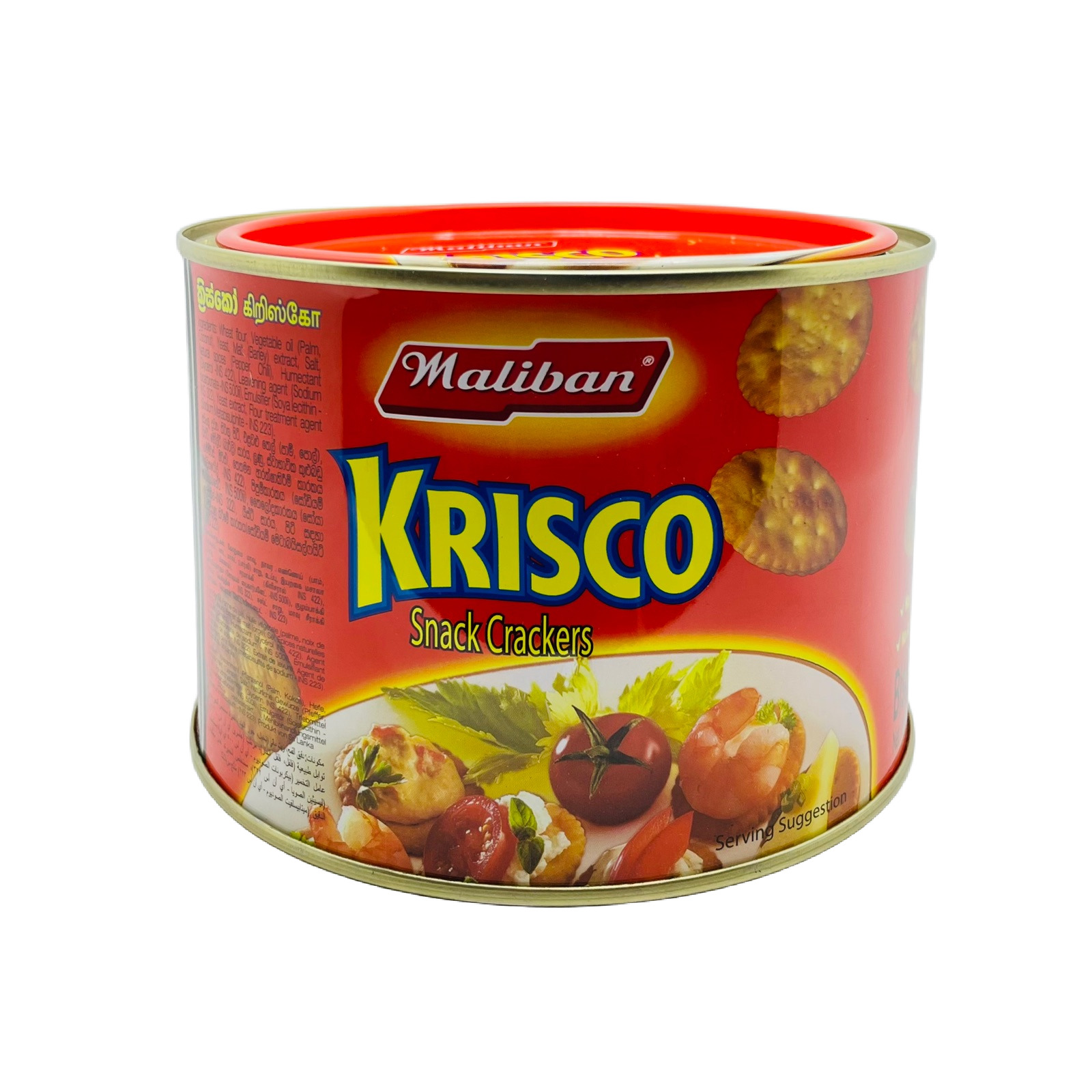 Maliban Krisco Snack Crackers Tin 425g